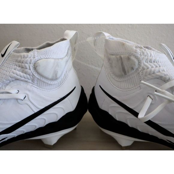 Nike DJ6517-101 Men Sz 10.5 White/Black Alpha Huarache NXT Metal Baseball Cleats - Picture 7 of 7